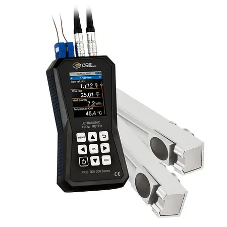 Portable Ultrasonic Flow Meter PCE-TDS 200+ MR