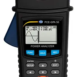 Power Analyzer PCE-GPA 50 display