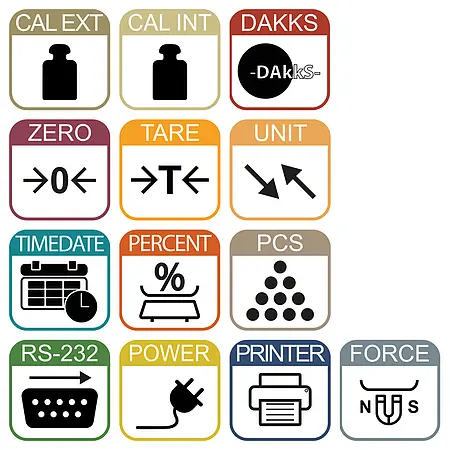 Precision Balance features