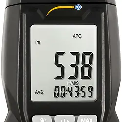 Pressure Meter PCE-MPM 10 display