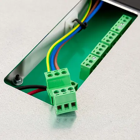 Connections of Psychrometer PCE-EMD 10-ICA Incl. ISO Calibration Certificate