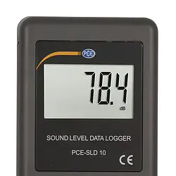 Sound Level Meter PCE-SLD 10-ICA Incl. ISO Calibration Certificate