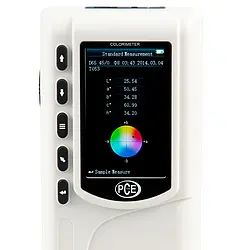 Spectrophotometer display