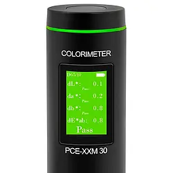 Surface Testing - Color Meter PCE-XXM 30 display