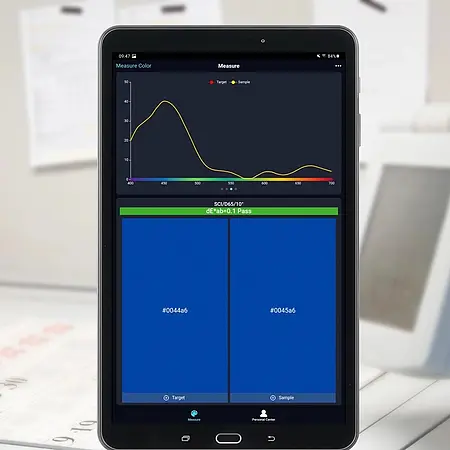 Surface Testing - Color Meter PCE-XXM 30 application