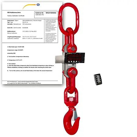 Suspended Scale PCE-CSI 30-ICA incl. ISO Calibration Certificate