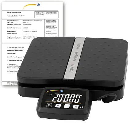 Tabletop Scale PCE-PP 20-ICA incl. ISO Calibration Certificate