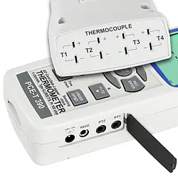Temperature Data Logger PCE-T390 connections