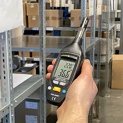Temperature Meter PCE-555BT application