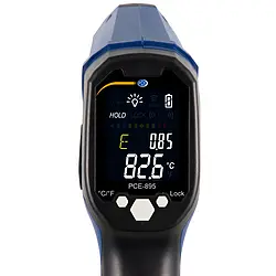 Temperature Meter PCE-895 display