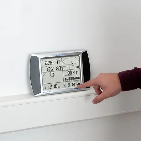 Thermo Hygrometer touchscreen