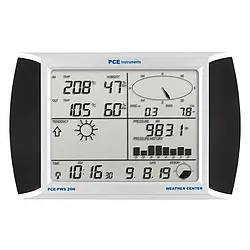 Thermometer Station PCE-FWS 20N display