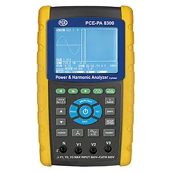 Three- / 3- Phase Power Meter / 3-Phase Power Analyzer PCE-PA 8300