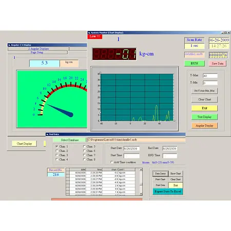 Torque Meter / Torque Tester Screenshot