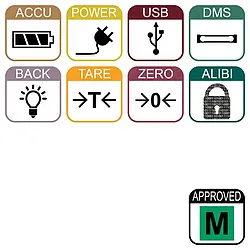 Trade Approved Scale PCE-MS PF150-1-45x45-M icons