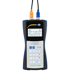 Ultrasonic Flow Test Instrument Kit PCE-TDS 100HHS Handheld Unit