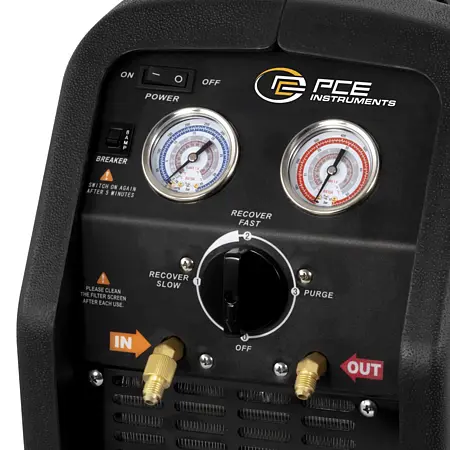 Vacuum pump Connections