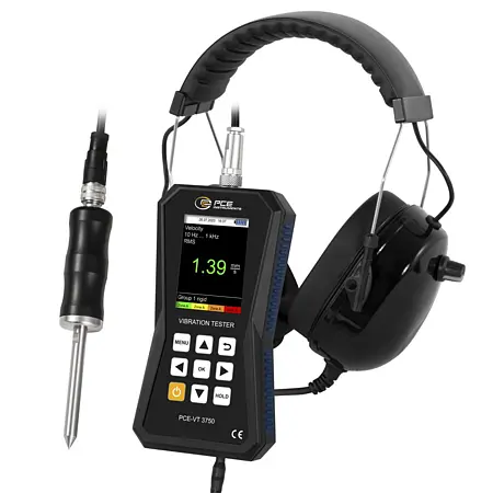 Vibration Analyzer / Vibration Analyser PCE-VT 3750S