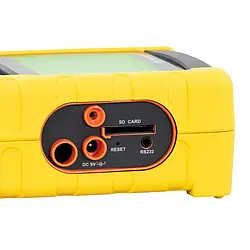 Vibration Recorder PCE-VM 5000-ICA Incl. ISO Calibration Certificate Connections