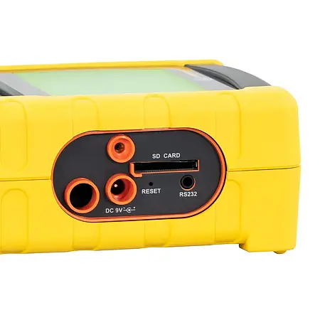 Vibration Recorder PCE-VM 5000-ICA Incl. ISO Calibration Certificate Connections