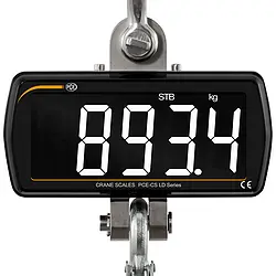 Weighing Hook PCE-CS 1000LD display