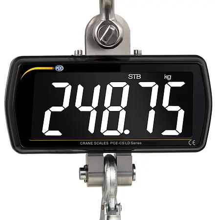 Weighing Hook PCE-CS 300LD display