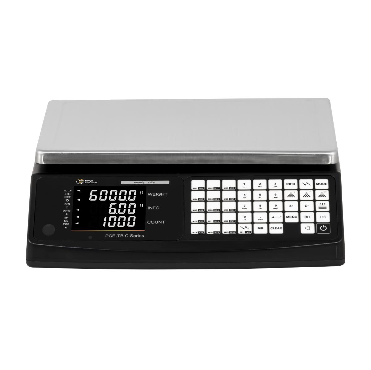Counting Scale PCE-TB 6C 