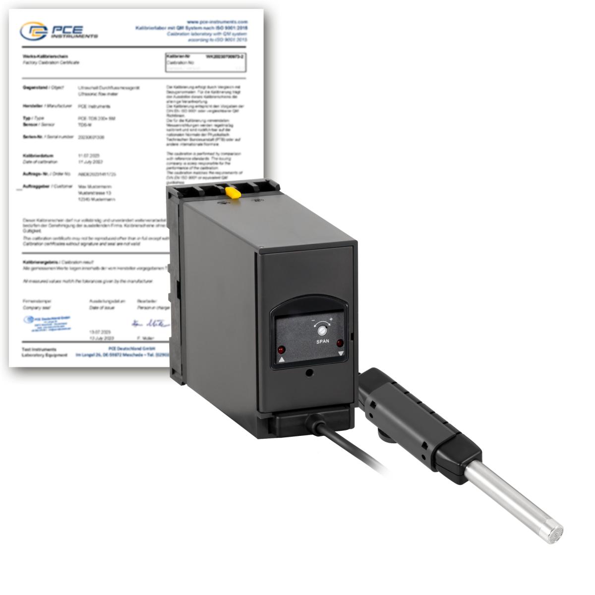 Sound Sensor PCE-SLT-TRM-ICA incl. ISO calibration certificate 