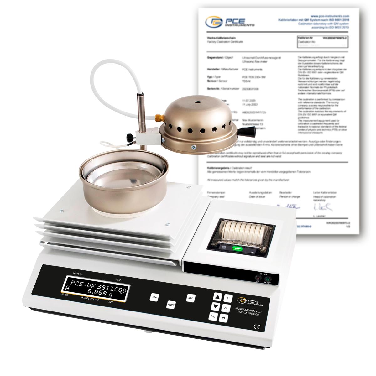 Analytical Balances PCE-UX 3011GQD-ICA incl. ISO-Calibration Certificate 