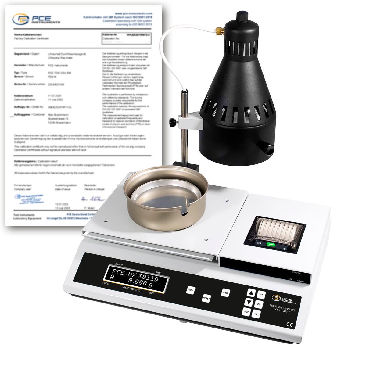 Wood Moisture Meter PCE-UX 3011D-ICA incl. ISO-Calibration Certificate 