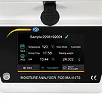 Absolute Moisture Meter PCE-MA 110TS touch display