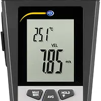 Air Flow Meter PCE-VA 11-ICA display