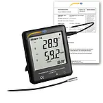 Air Humidity Meter PCE-HT 114-ICA Incl. ISO Calibration Certificate