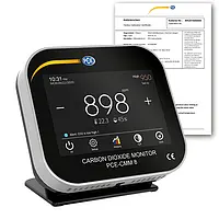 Air Quality Meter PCE-CMM 8-ICA incl. ISO Calibration Certificate 