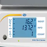 Benchtop Scale display