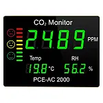 Carbon Dioxide Meter PCE-AC 2000 front