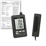 Carbon Dioxide Meter PCE-AQD 10-ICA incl. ISO Calibration Certificate