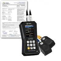 Clamp-on Ultrasonic Flow Meter PCE-TDS 200 M-ICA incl. ISO-Calibration Certificate 