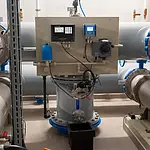 Clamp-on Ultrasonic Flow Meter PCE-TDS 75-ICA application