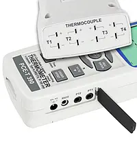 Condition Monitoring Thermometer PCE-T390 connections