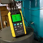 Condition Monitoring Vibration Meter PCE-VM 5000-ICA Incl. ISO Calibration Certificate Application