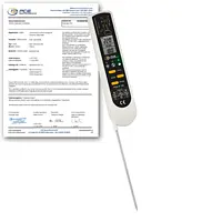 Contact / Non-Contact Food Thermometer PCE-IR 100-ICA Incl. ISO Calibration Certificate 