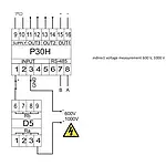 Current Signal Converter PCE-P30H connection diagram