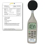 Decibel Meter PCE-318-ICA incl. ISO Calibration Certificate