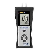 Differential Pressure Manometer PCE-P01-ICA Incl. ISO Calibration Certificate