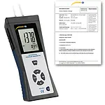 Differential Pressure Meter PCE-P01-ICA Incl. ISO Calibration Certificate