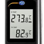 Digital thermometer PCE-IR 80-ICA Incl. ISO Calibration Certificate