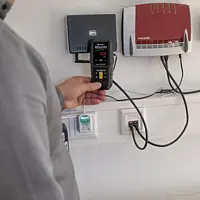 EMF measuring device / EMF test device Application picture