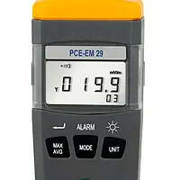 Environmental Electromagnetic Radiation Tester PCE-EM 29 display