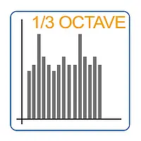 Firmware upgrade to 1/3 octave band filter